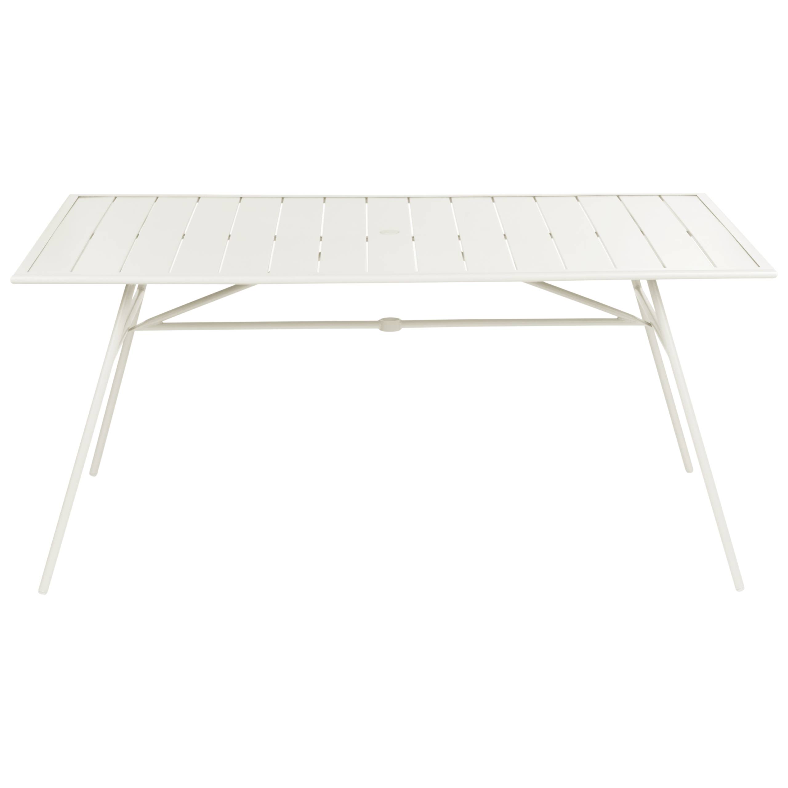 Beliani - Set de salle à manger, 6 Personnes Métal Beige clair TERENZO - Beliani - Image 4