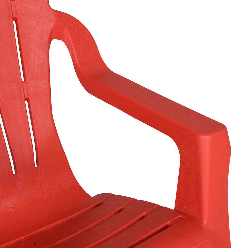 PANGIVO - Chaises de jardin pour enfants rouge 37 x 34 x 44 cm PP - PANGIVO - Image 7