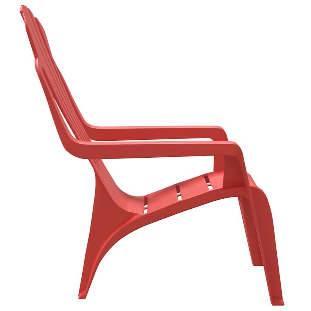 PANGIVO - Chaises de jardin pour enfants rouge 37 x 34 x 44 cm PP - PANGIVO - Image 5