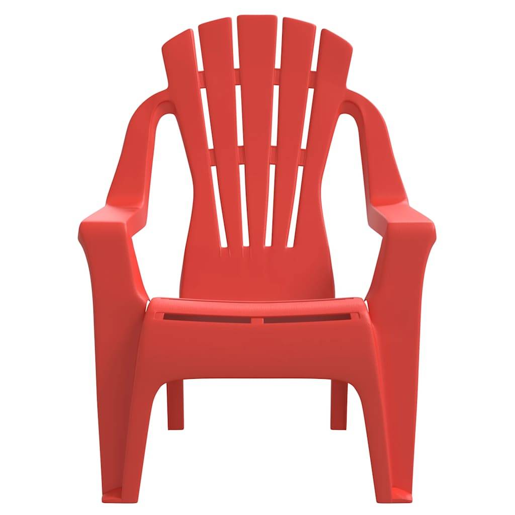 PANGIVO - Chaises de jardin pour enfants rouge 37 x 34 x 44 cm PP - PANGIVO - Image 4