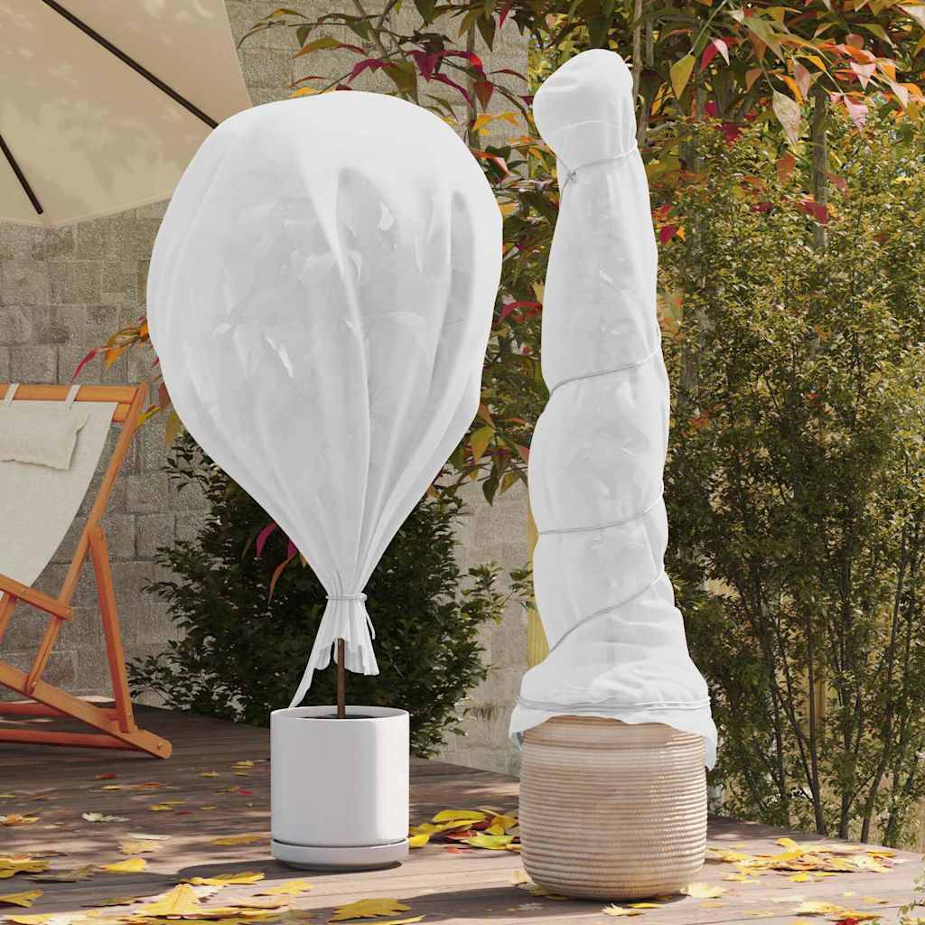 Toison Thermique Large Renforcée pour Jardin Tissu Perméable Robuste Contre Basses Températures Blanc 20x3,2m – ComfortXL Outdoor Living - Image 1