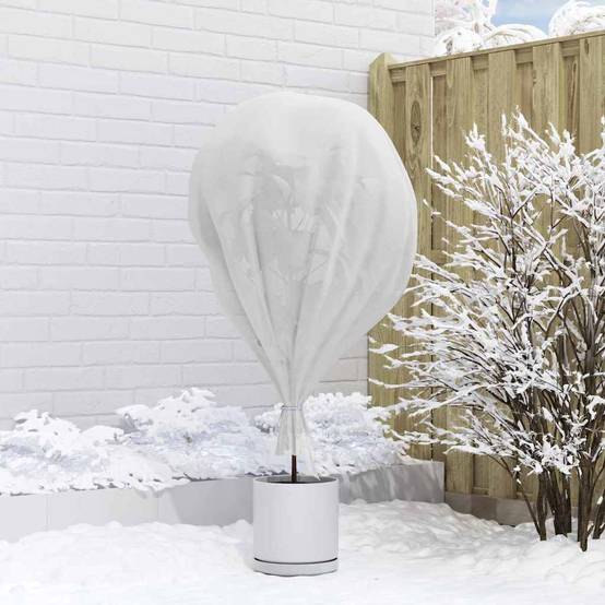 Toison Thermique Large Renforcée pour Jardin Tissu Perméable Robuste Contre Basses Températures Blanc 20x3,2m – ComfortXL Outdoor Living - Image 4