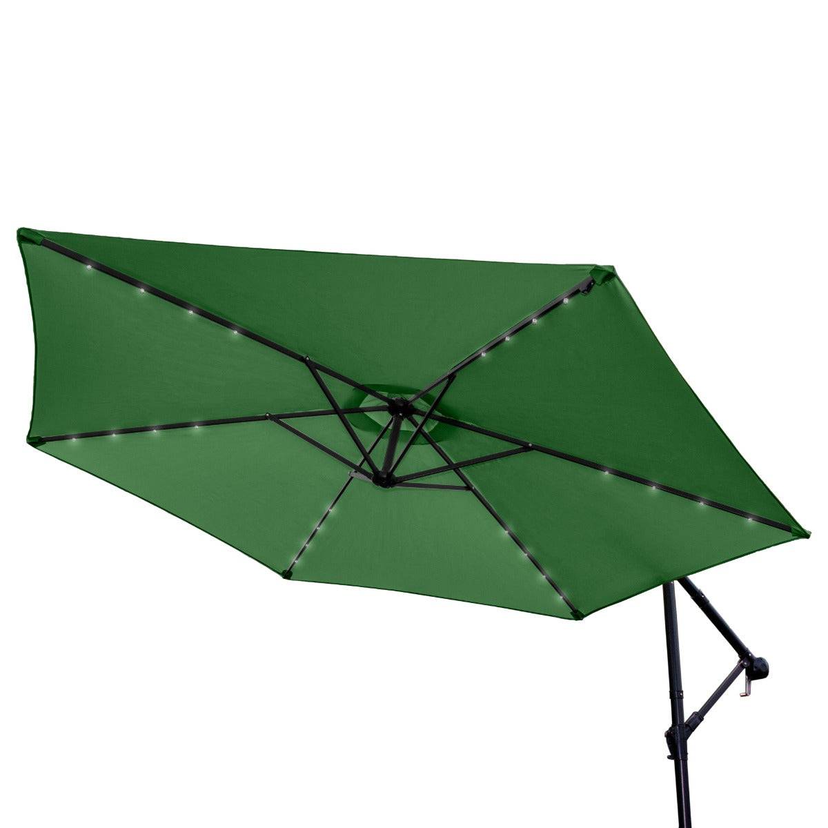 Monstershop - Parasol Vert 3m avec LED's Intégrés - Image 3