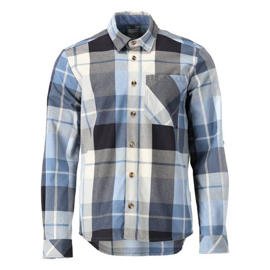 Chemise en flanelle MASCOT Customized - 22904-446-Bleu marine-XL