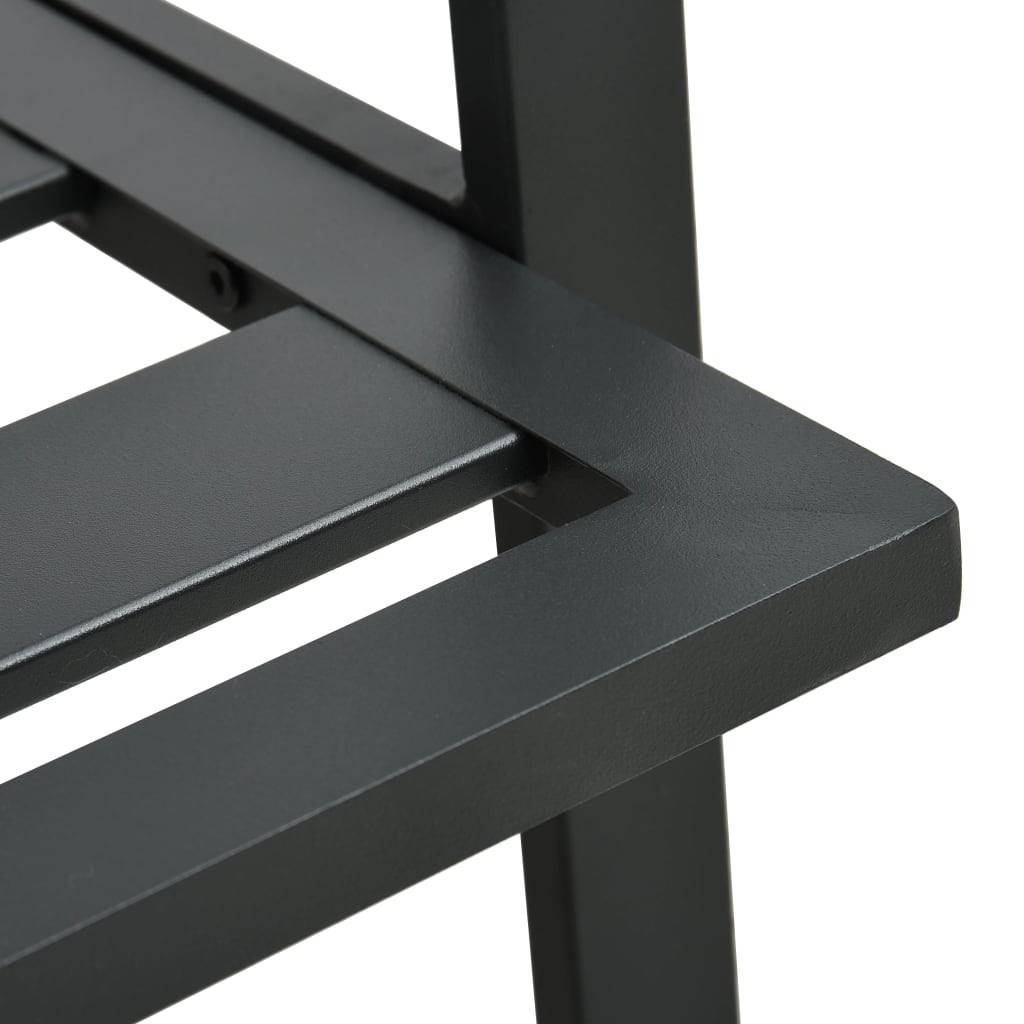Vidaxl - Salon de jardin 5 pcs avec coussins Aluminium Gris foncé vidaXL 47817 - Image 5