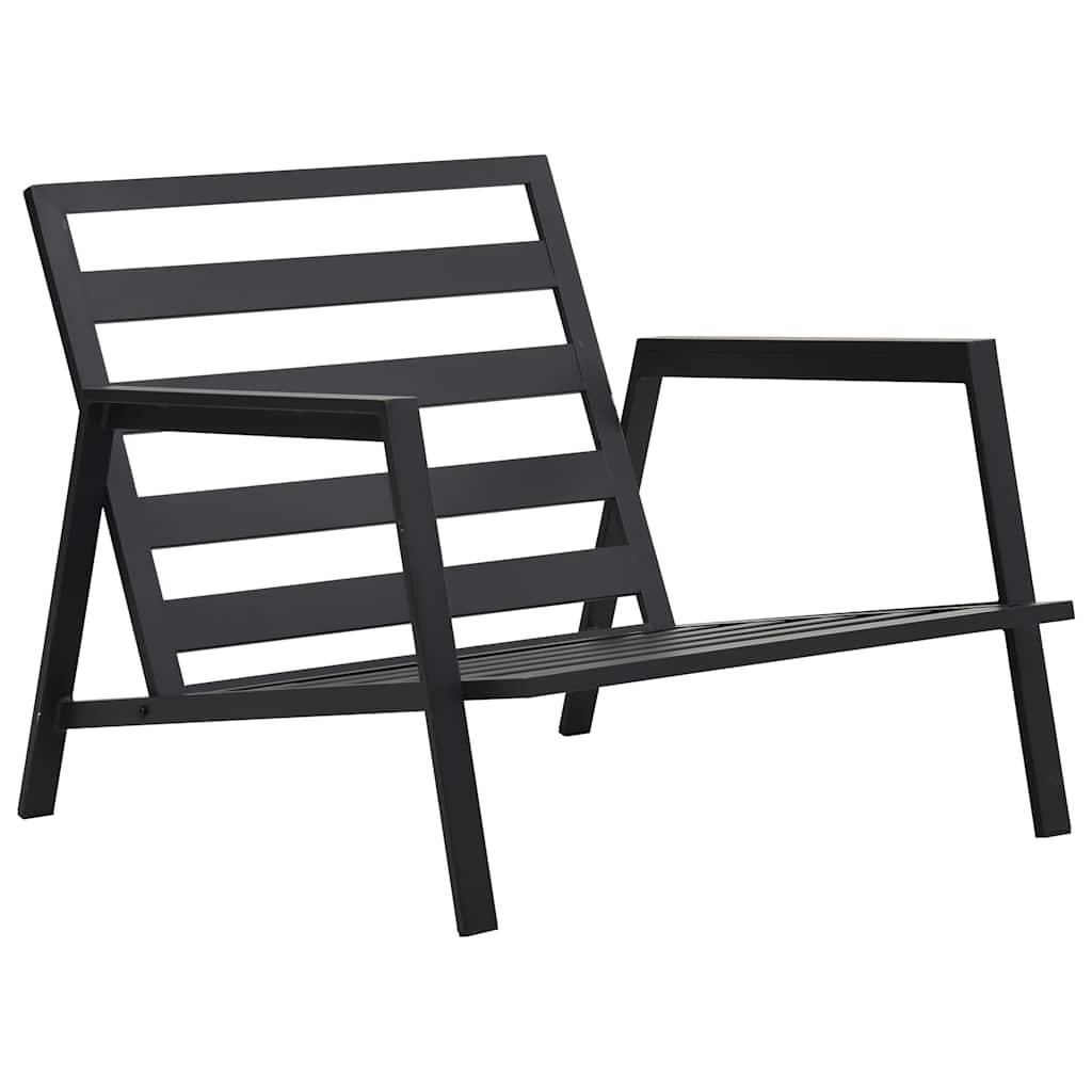 Vidaxl - Salon de jardin 5 pcs avec coussins Aluminium Gris foncé vidaXL 47817 - Image 8
