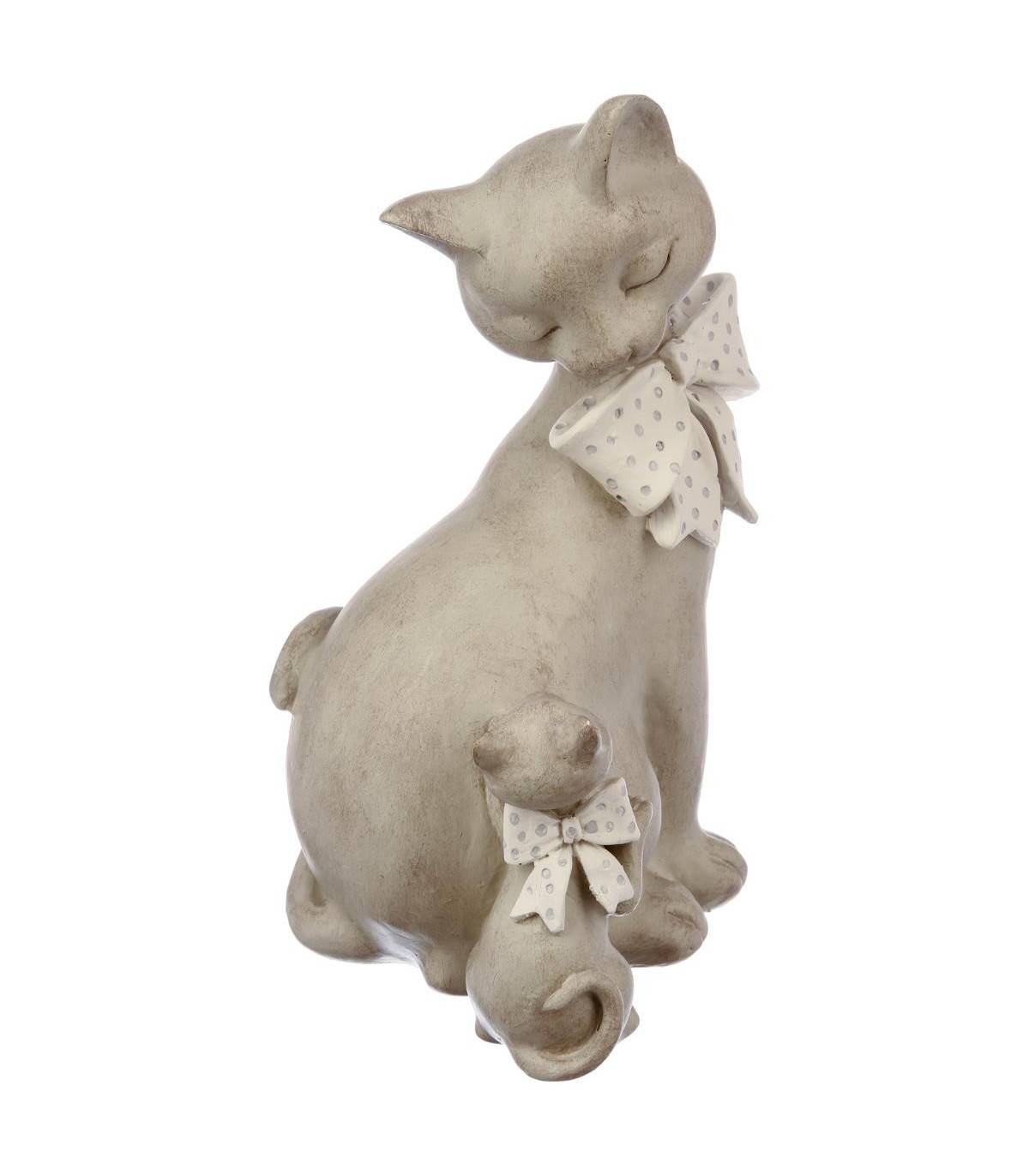 Objet déco Couple de Chat en Résine - Image 1