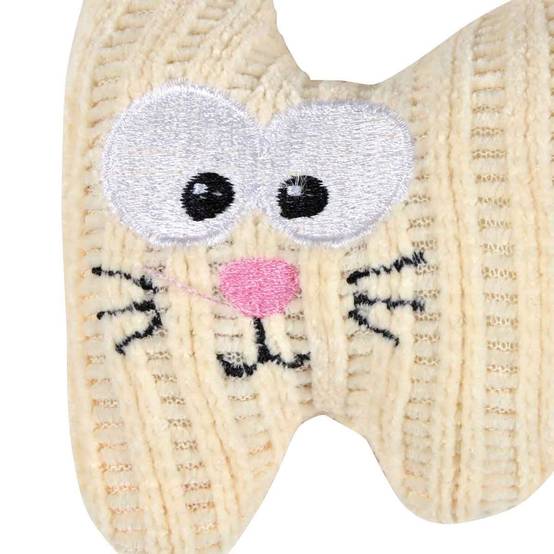 Love Story - Jouet Peluche pour Chat "Boho Cat" 12cm Naturel - Image 2
