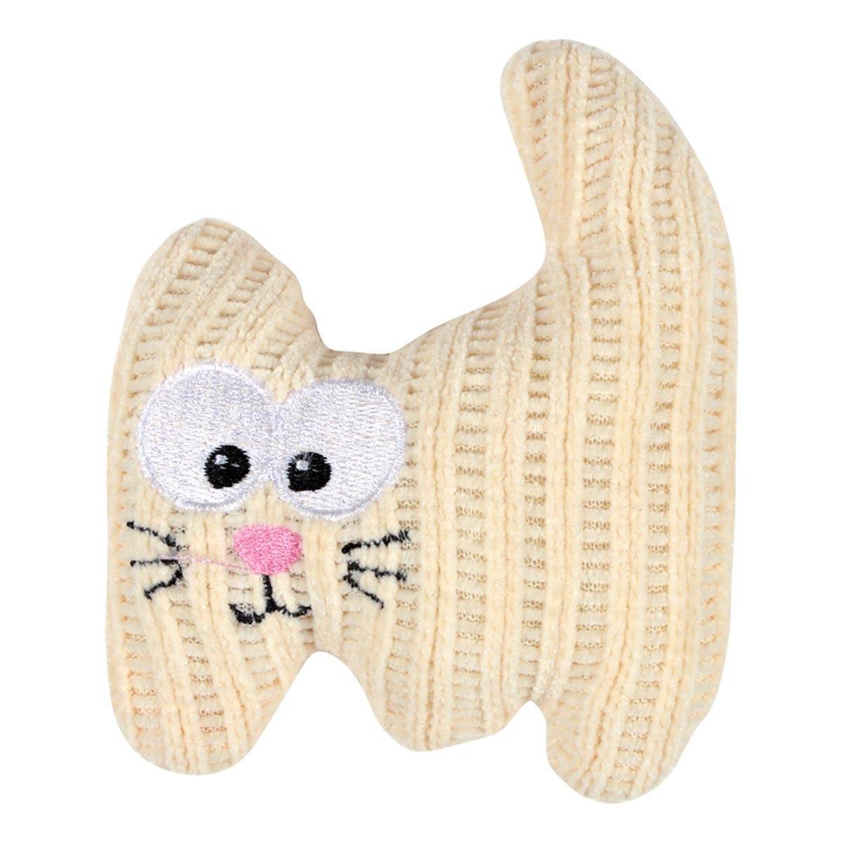 Love Story - Jouet Peluche pour Chat "Boho Cat" 12cm Naturel - Image 1