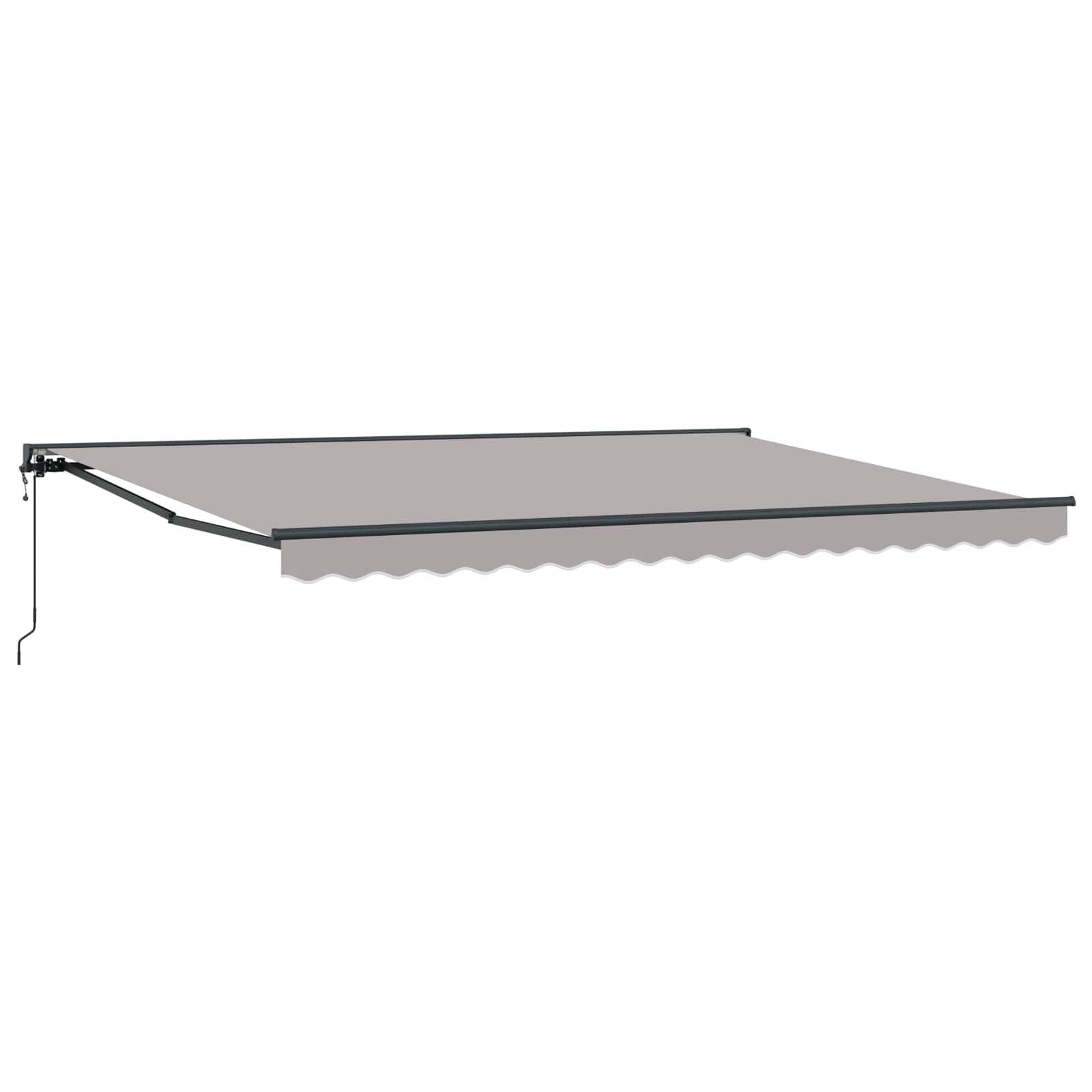 Vidaxl - Auvent rétractable électrique Gris clair et anthracite vidaXL 3421233 - Image 2