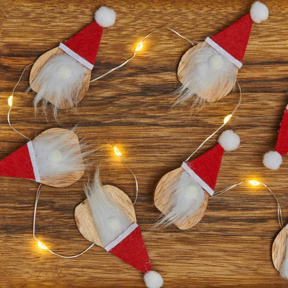 Guirlande lumineuse Père Noël scandinave - Image 2