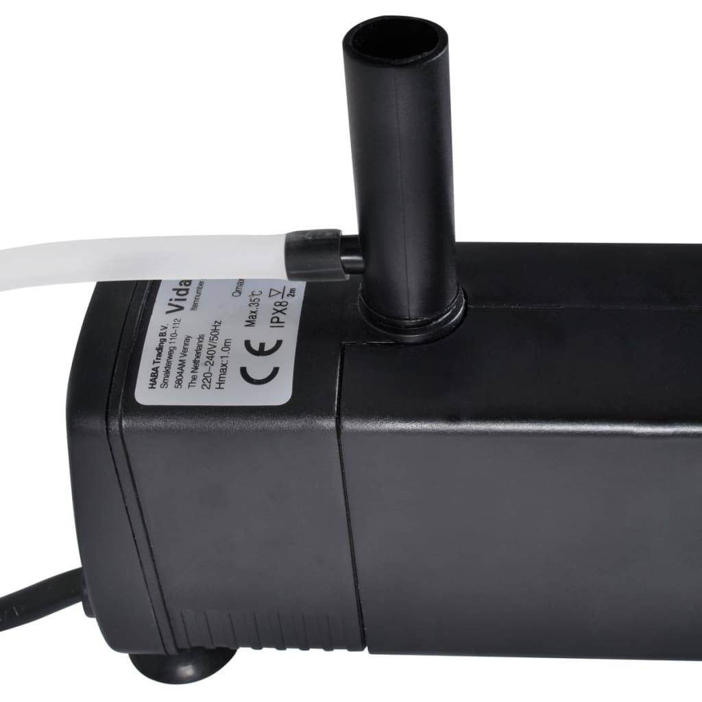 Vidaxl - Pompe de filtration d'aquarium avec charbon actif 600 l/h vidaXL 170087 - Image 4