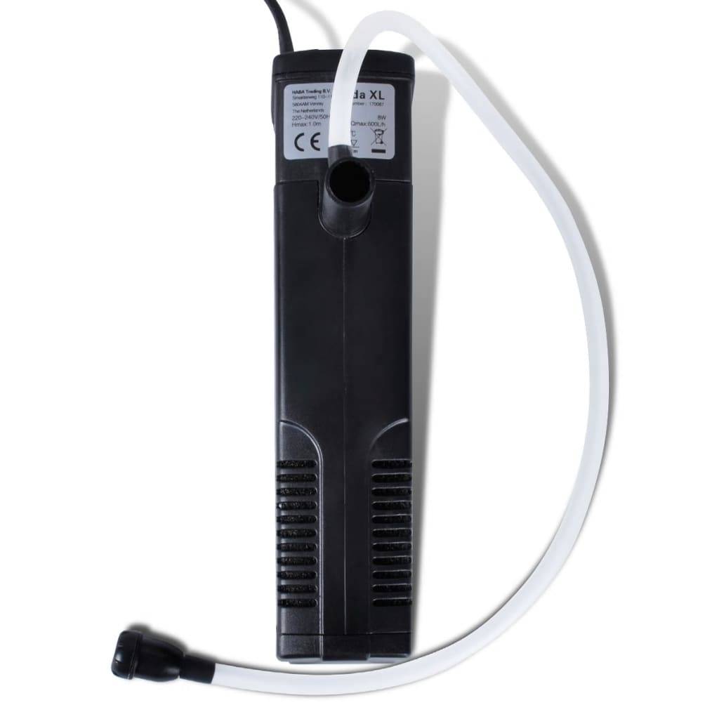 Vidaxl - Pompe de filtration d'aquarium avec charbon actif 600 l/h vidaXL 170087 - Image 2