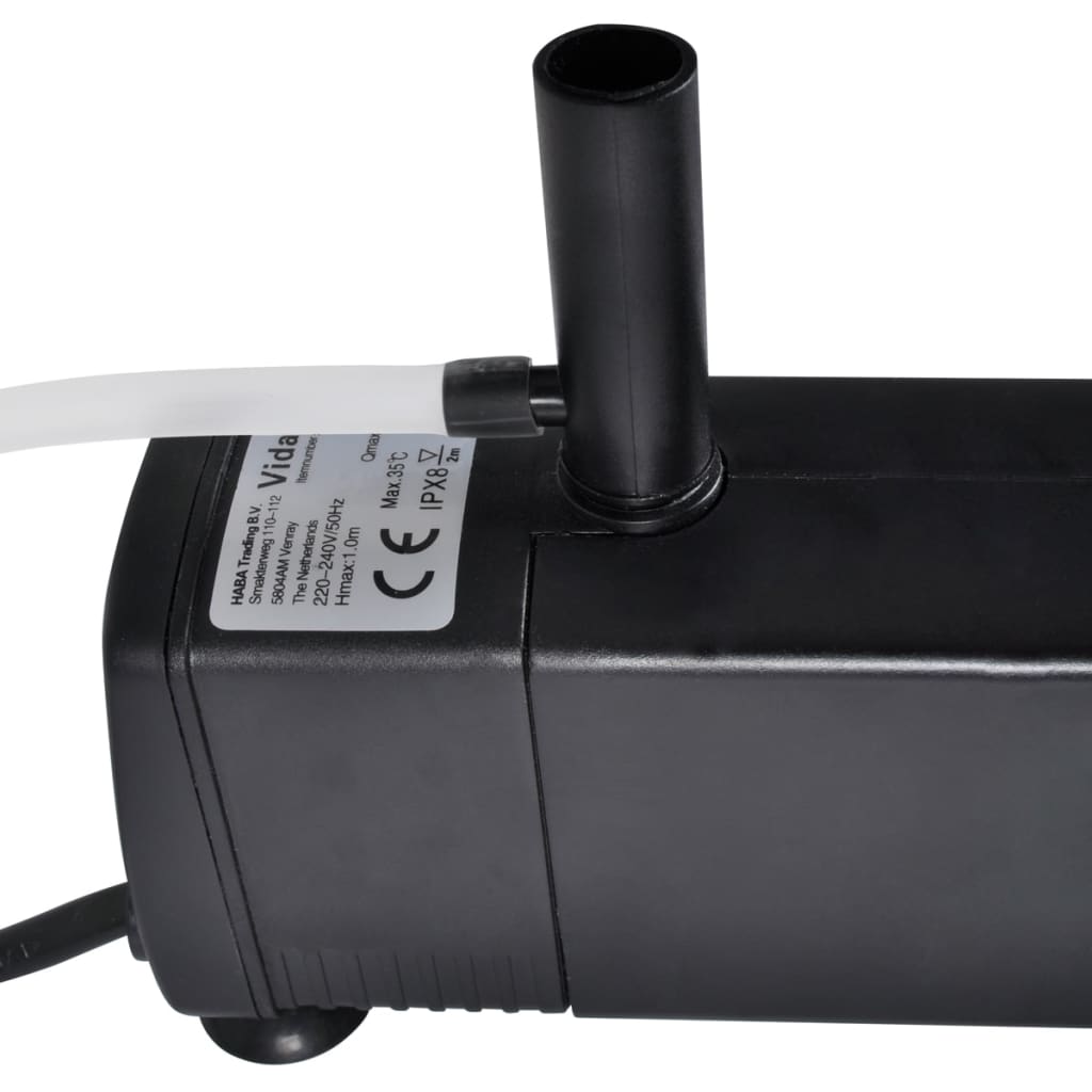 Vidaxl - Pompe de filtration d'aquarium avec charbon actif 600 l/h vidaXL 170087 - Image 3