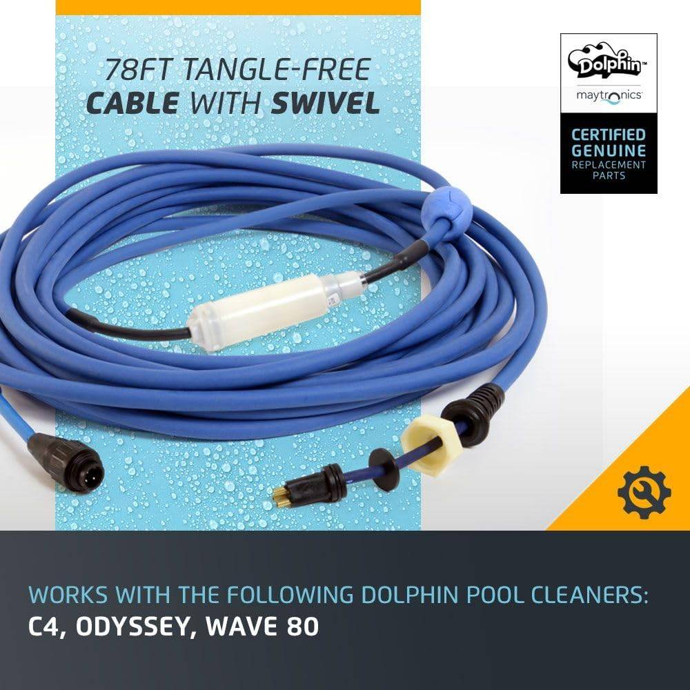 Dolphin - Cable d'alimentation avec swivel diy 24m dyn 2010 pour robot dolphin wave 80 et prox1 9995871-DIY Dolphin - Image 3
