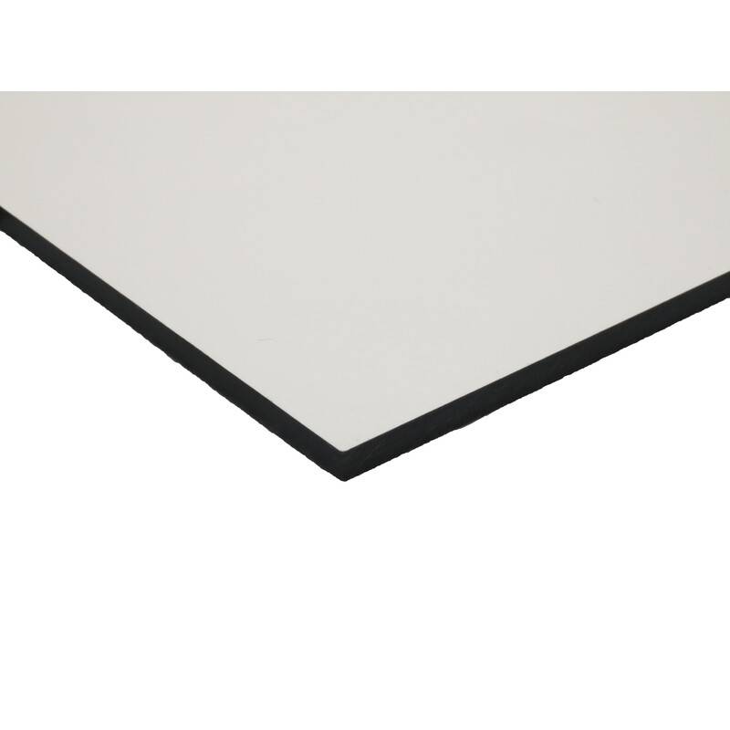 Panneau de bardage stratifié HPL compact - Coloris - Crème, Epaisseur - 6 mm, Largeur - 130 cm, Longueur - 61 cm - Image 2