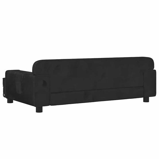 PANGIVO - Lit pour chien velours noir 90 x 53 x 30 cm - PANGIVO - Image 5