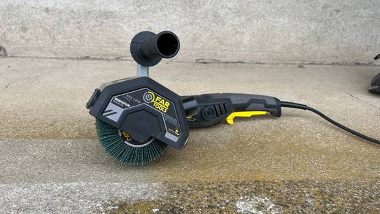 Renovateur extérieur 1300W brosse laitonnée Ø120mm FARTOOLS - Image 3