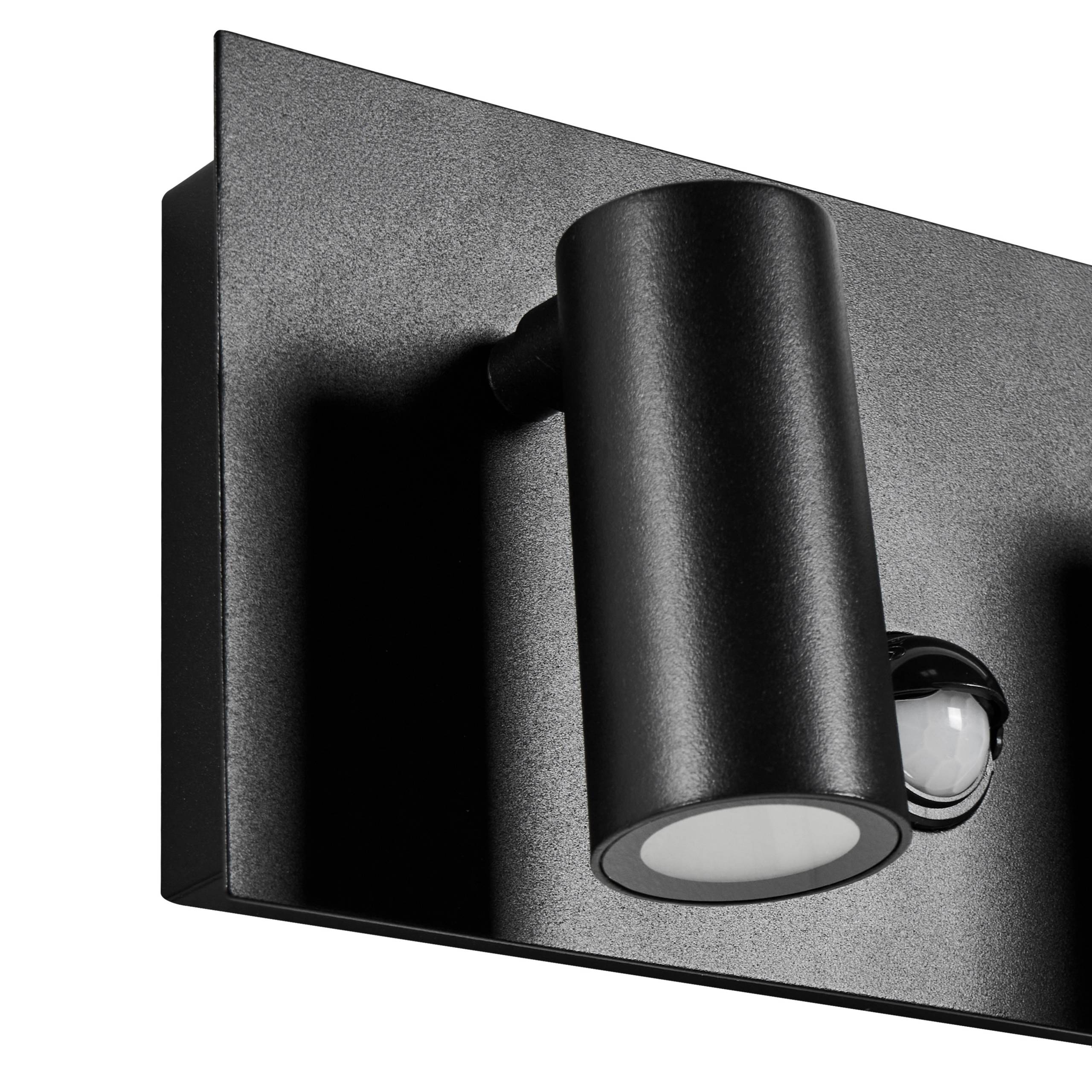 Beliani - Lampe murale pour l'extérieur Aluminium Noir CASSLEY - 23x9x12- Beliani - Image 7