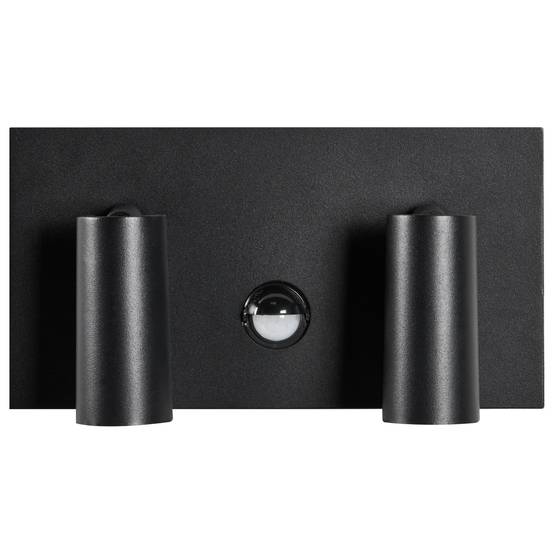 Beliani - Lampe murale pour l'extérieur Aluminium Noir CASSLEY - 23x9x12- Beliani - Image 6