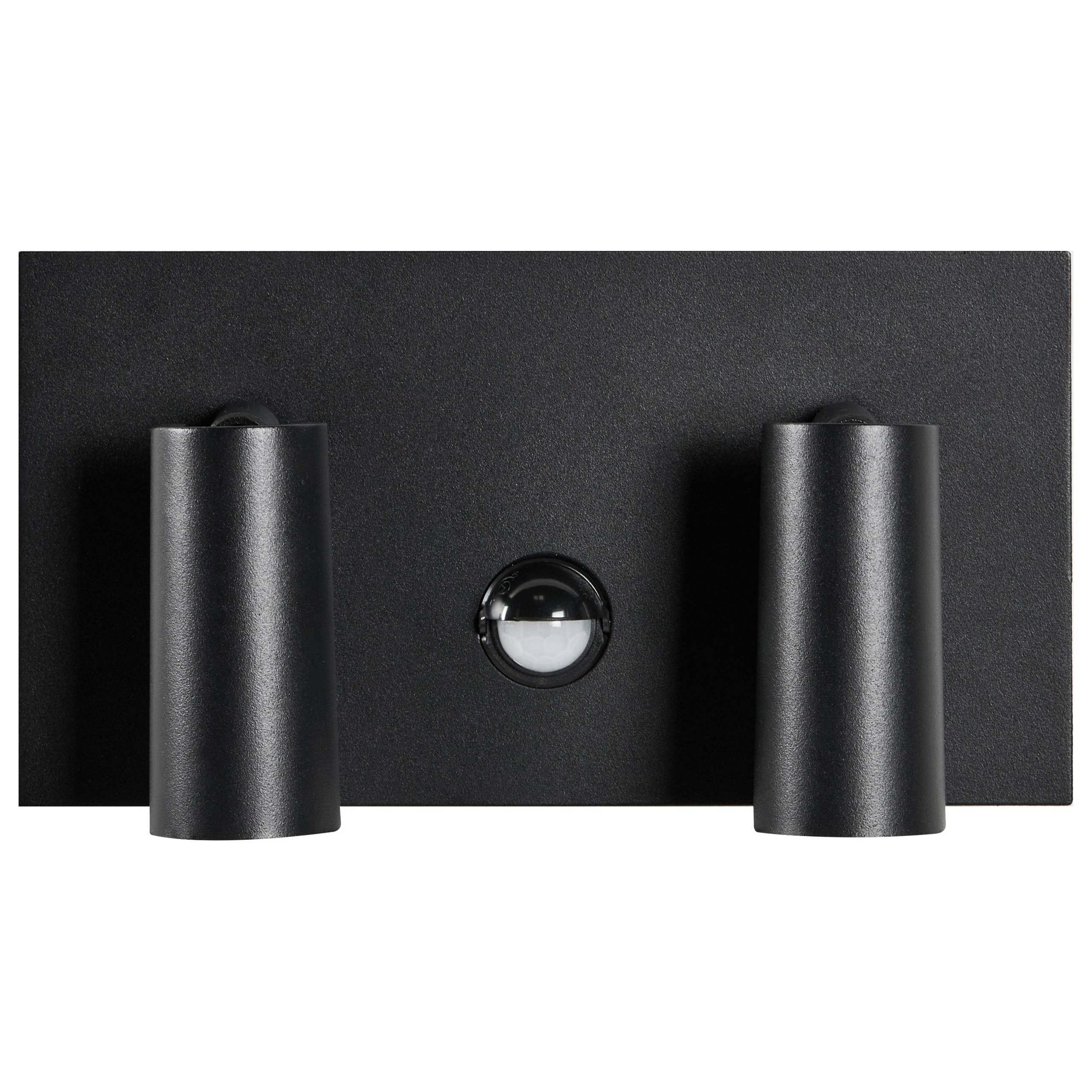 Beliani - Lampe murale pour l'extérieur Aluminium Noir CASSLEY - 23x9x12- Beliani - Image 6