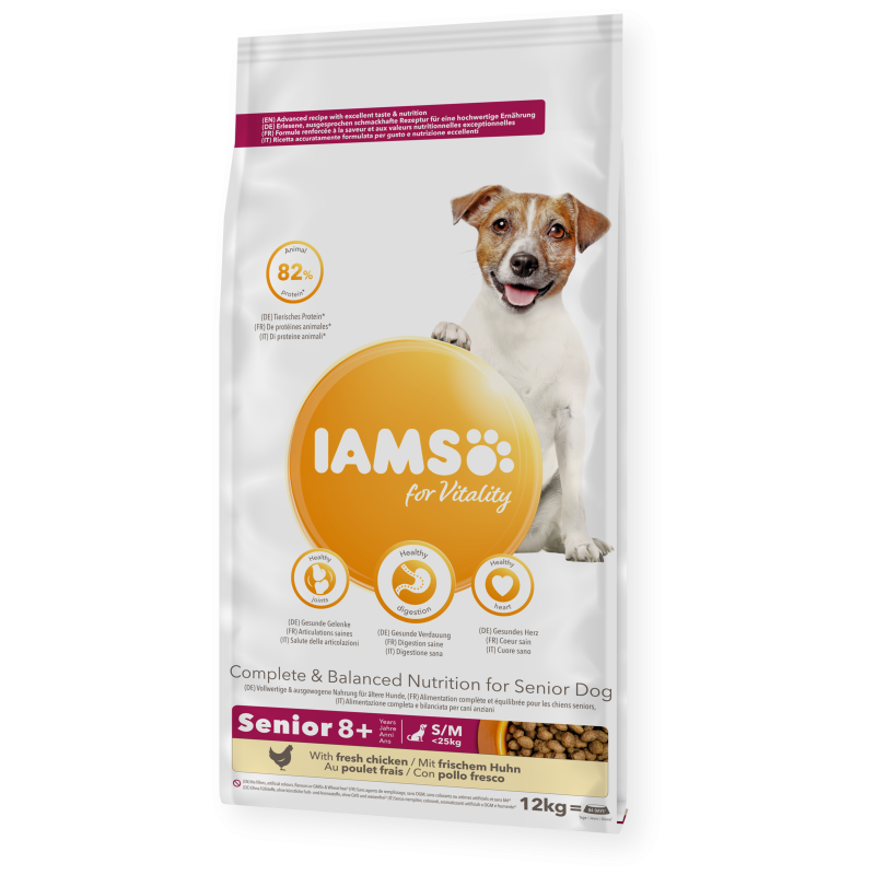 Croquettes chien senior S/M - IAMS for Vitality 12 kg - Image 3