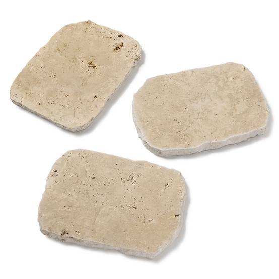 Pas japonais Irrégulier Travertin Beige Nuancé 33-45x3 cm (à l'unité) - RO'MA NATURE - Image 4