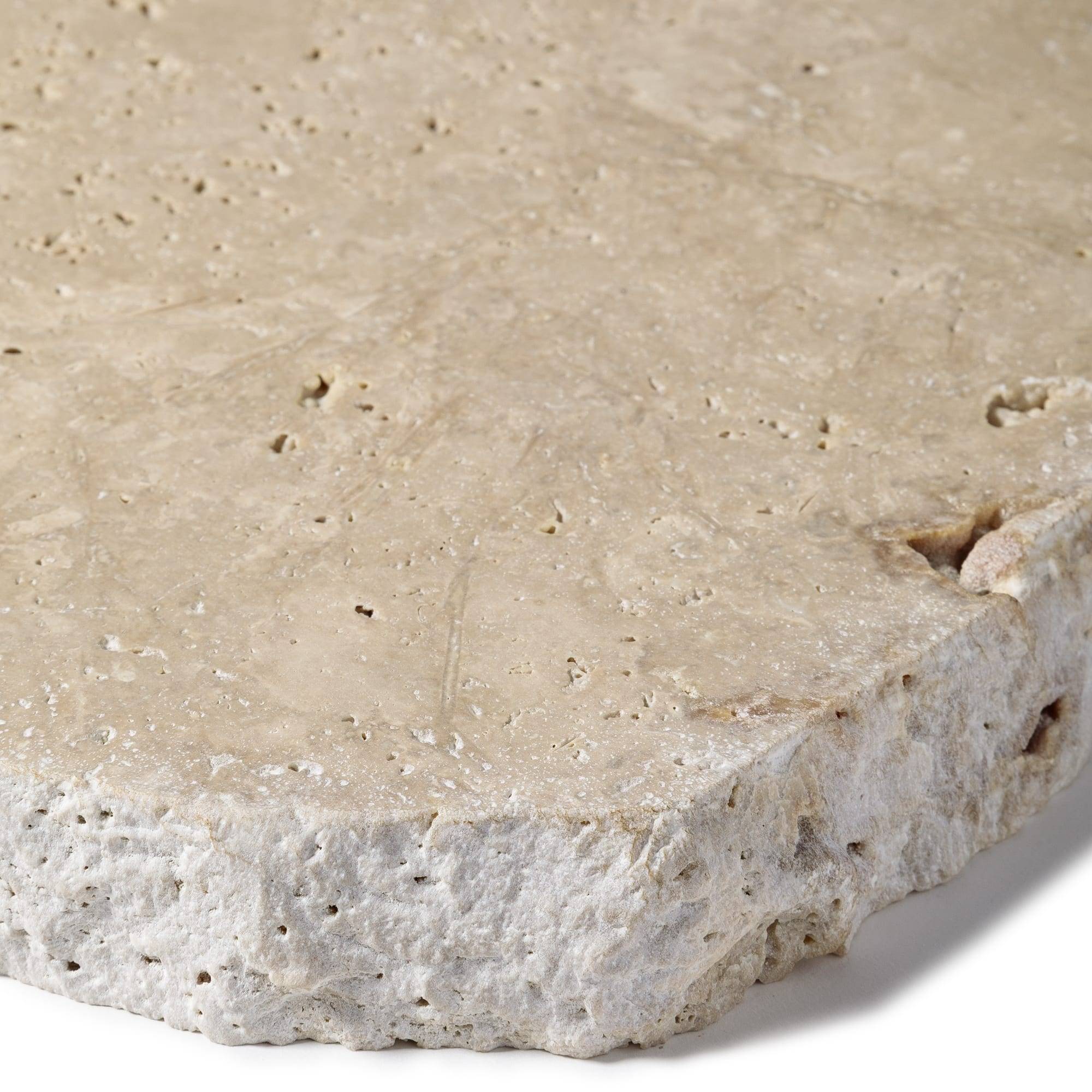 Pas japonais Irrégulier Travertin Beige Nuancé 33-45x3 cm (à l'unité) - RO'MA NATURE - Image 3
