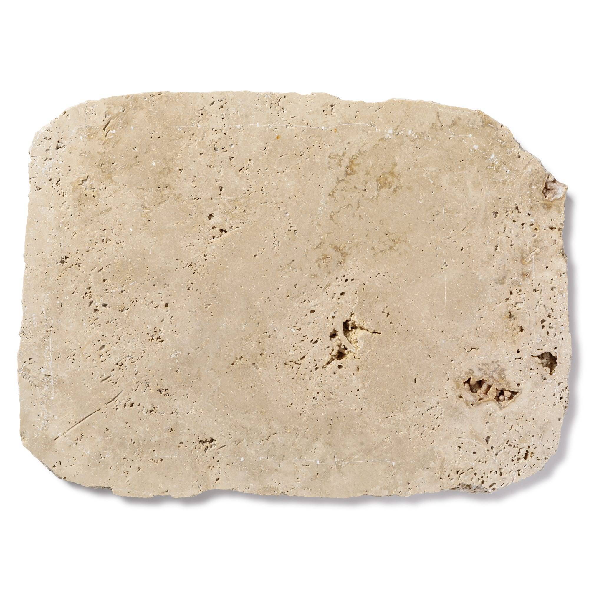 Pas japonais Irrégulier Travertin Beige Nuancé 33-45x3 cm (à l'unité) - RO'MA NATURE - Image 6
