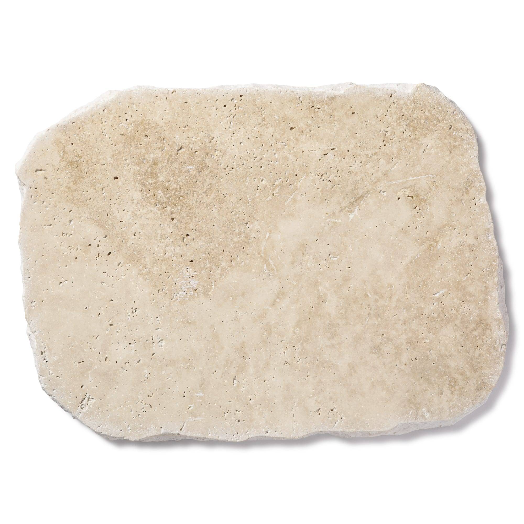 Pas japonais Irrégulier Travertin Beige Nuancé 33-45x3 cm (à l'unité) - RO'MA NATURE - Image 5