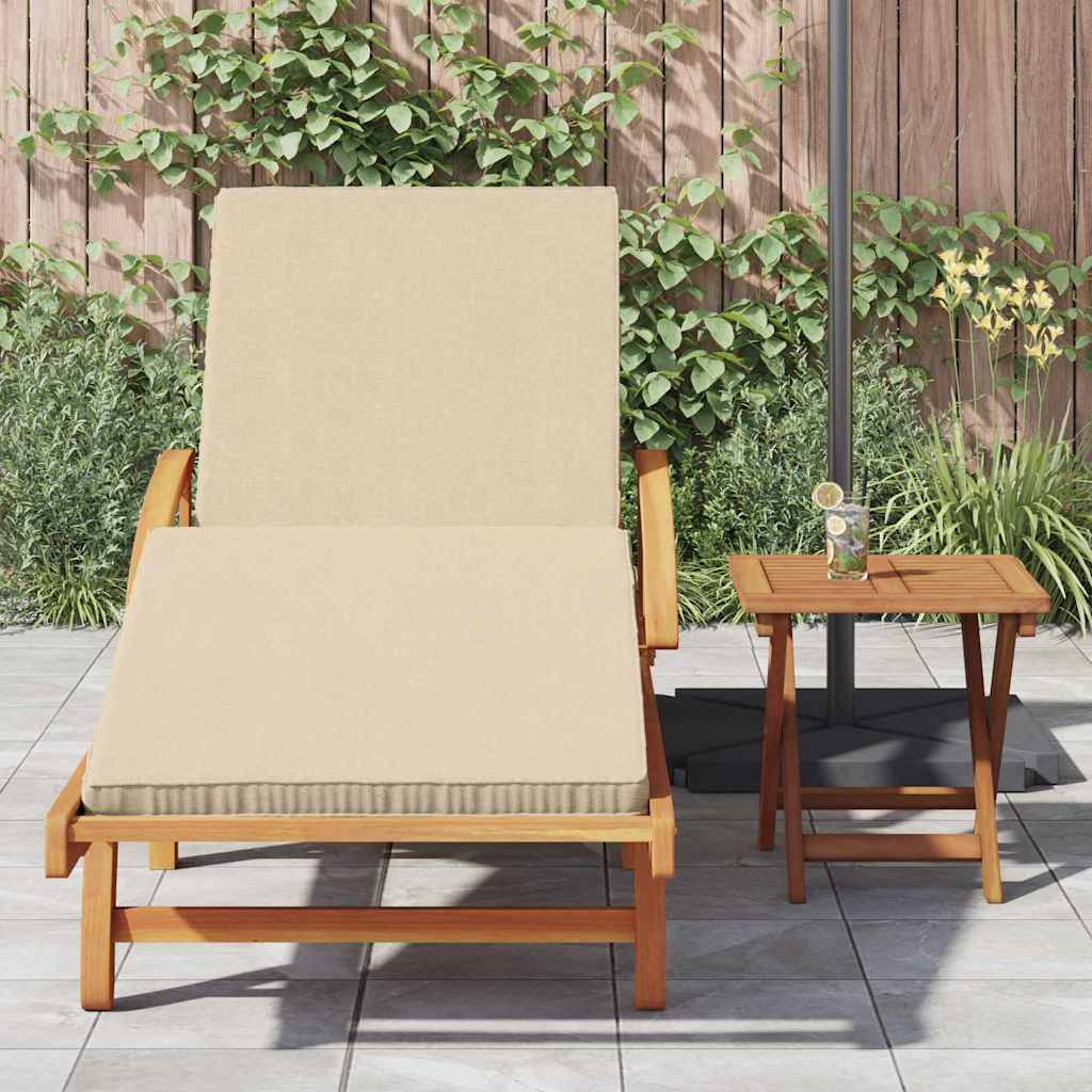 Transat Jardin Bois Acacia Massif Dossier Réglable Terrasse Beige – ComfortXL Outdoor Living - Image 3