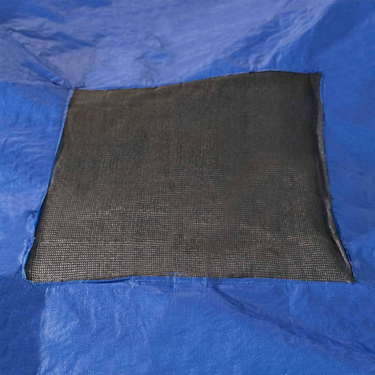 Tecplast - Bâche Piscine rectangulaire - 8x14 m - Couverture Piscine d'hivernage PO155RG avec Filet d'écoulement central TECPLAST - Image 3
