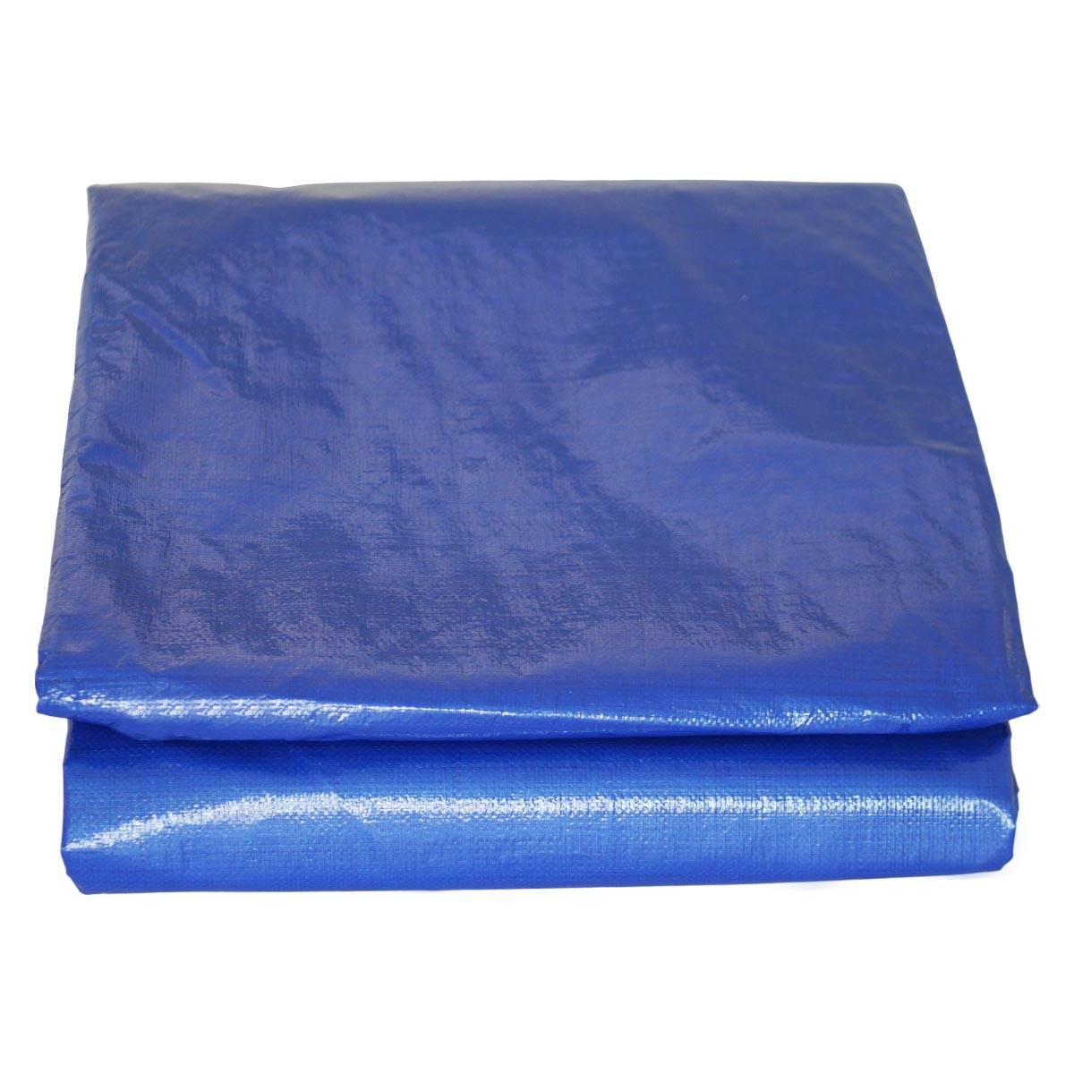 Tecplast - Bâche Piscine rectangulaire - 8x14 m - Couverture Piscine d'hivernage PO155RG avec Filet d'écoulement central TECPLAST - Image 1