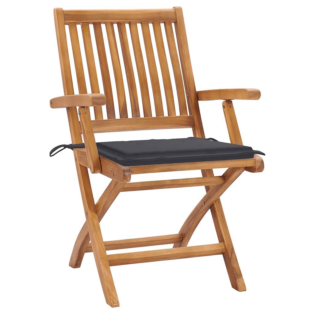 Prolenta Premium - Lot de 8 Chaise bois composite Meindert Anthracite 56 X 58 X 88 cm - P87209A - Image 2