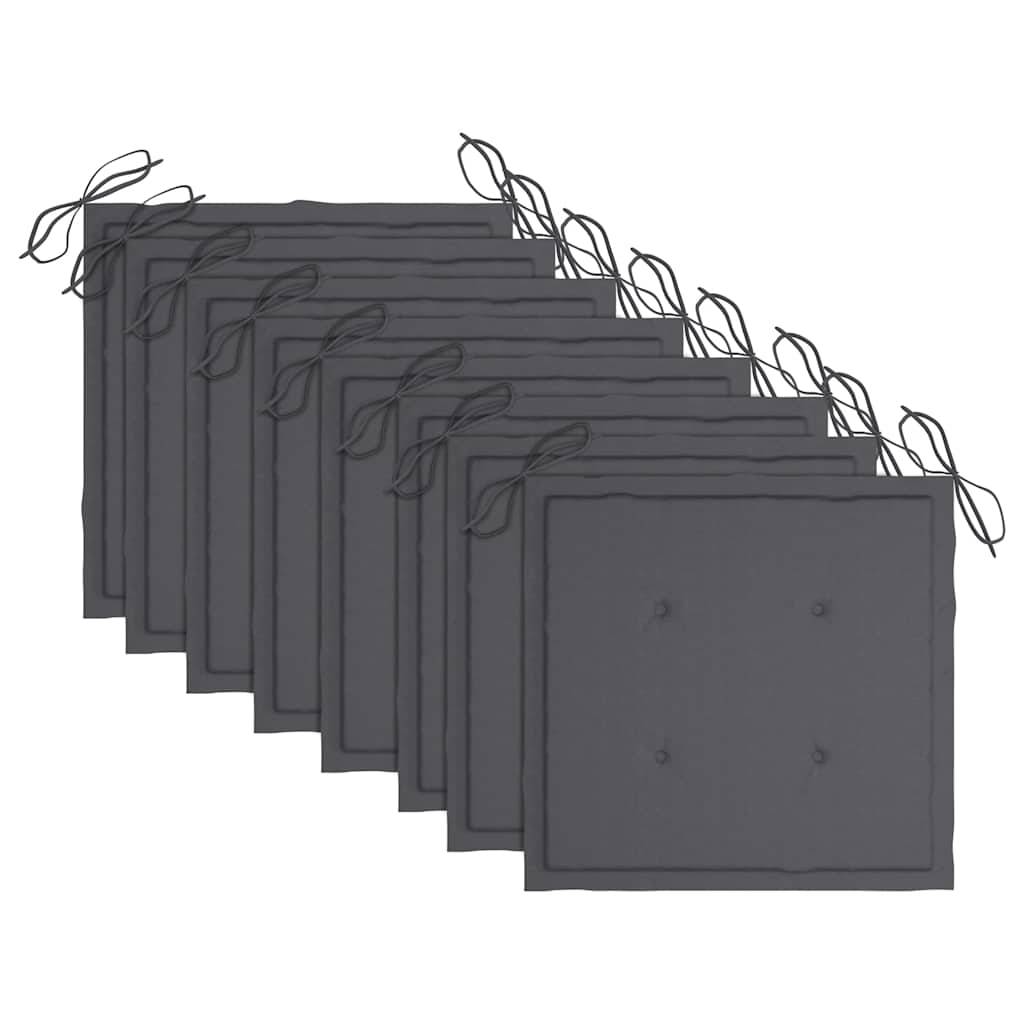 Prolenta Premium - Lot de 8 Chaise bois composite Meindert Anthracite 56 X 58 X 88 cm - P87209A - Image 6
