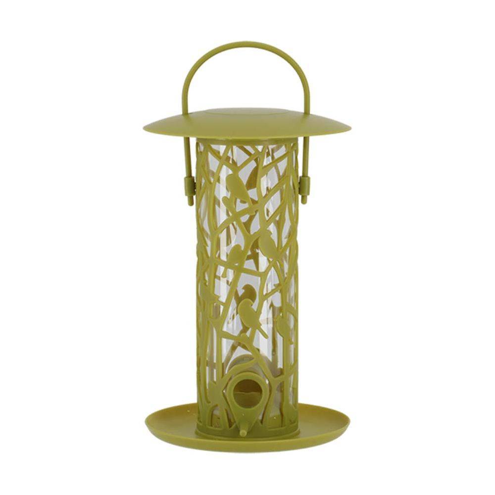 Esschert Design - Mangeoire silo pour oiseaux Chiffchaff Pour graines + plateau + perchoir - Image 3