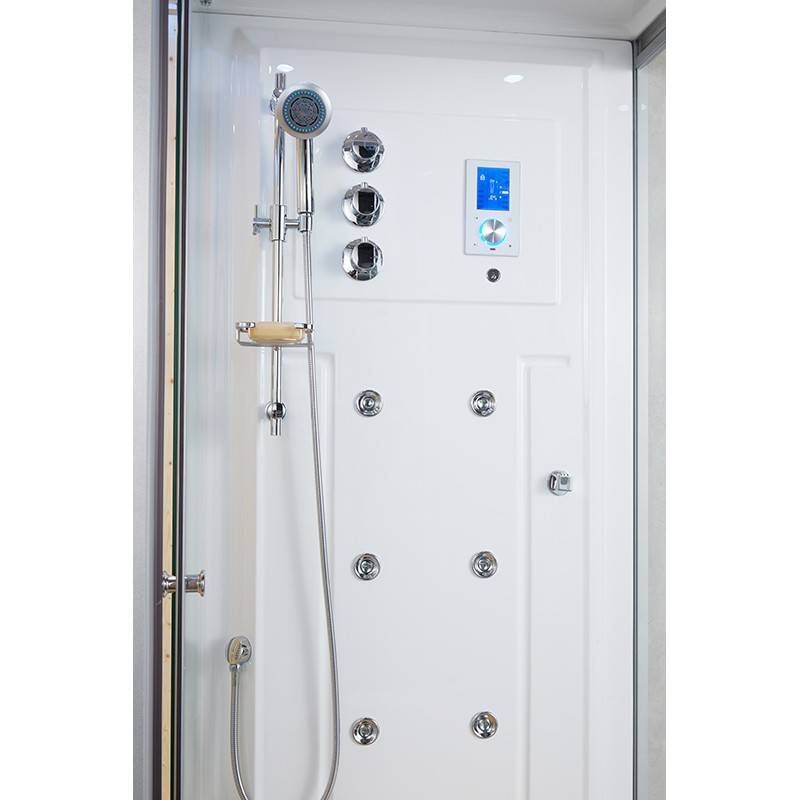 Combi Sauna Infrarouge Douche Hammam Boreal® IR-H 180G - Gauche - Image 4
