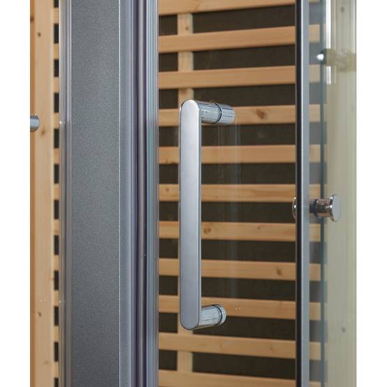 Combi Sauna Infrarouge Douche Hammam Boreal® IR-H 180G - Gauche - Image 3