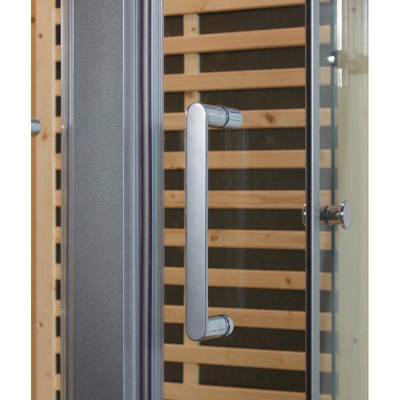 Combi Sauna Infrarouge Douche Hammam Boreal® IR-H 180G - Gauche - Image 3