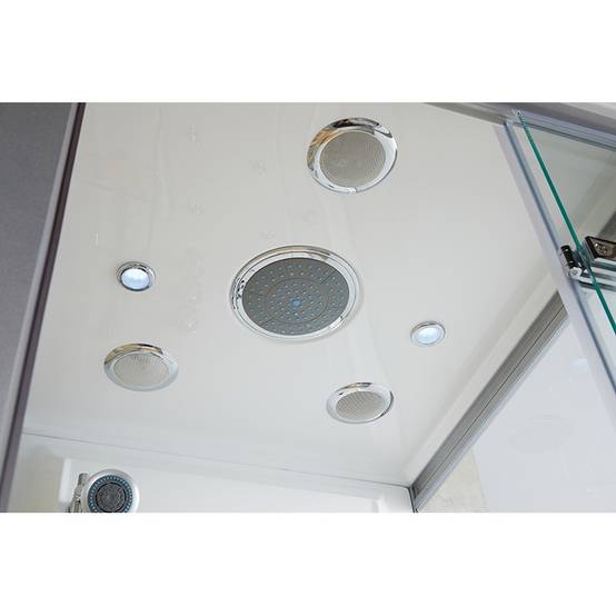 Combi Sauna Infrarouge Douche Hammam Boreal® IR-H 180G - Gauche - Image 7