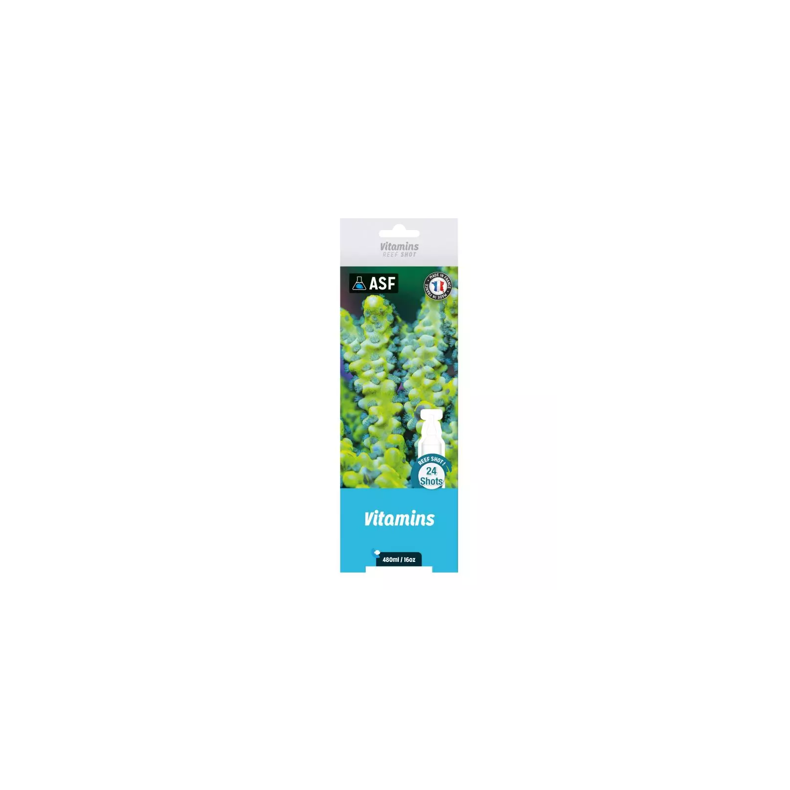 Reef Shots Vitamines 24 x 20 ml - AQUARIUM SYSTEMS - Gamm vert