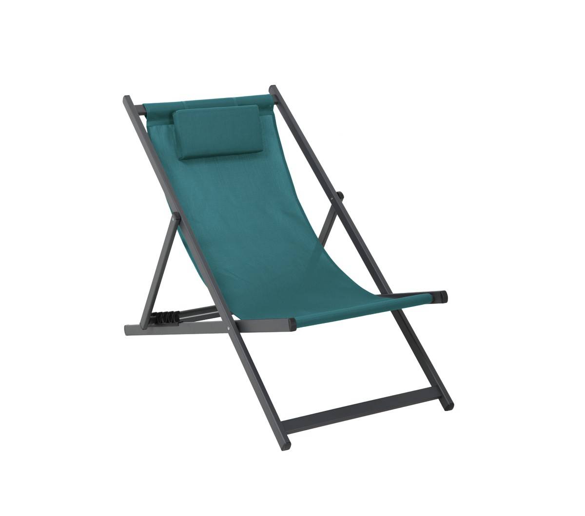 Ozalide - Lot de 2 Chiliennes - Aluminium - Bleu Canard en Aluminium - ATHOS - Image 3