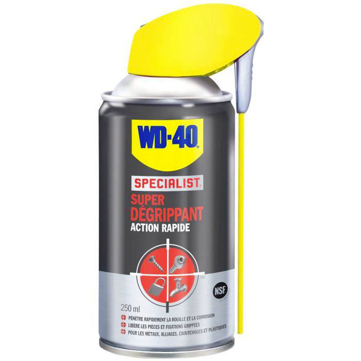 Bombe Super dégrippant WD40 250ml - Image 1