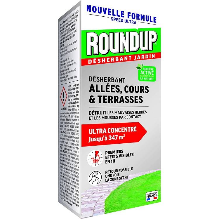 Roundup - Roundup - Désherbant Concentré Allées Terrasses 800mL - (R800ATN)