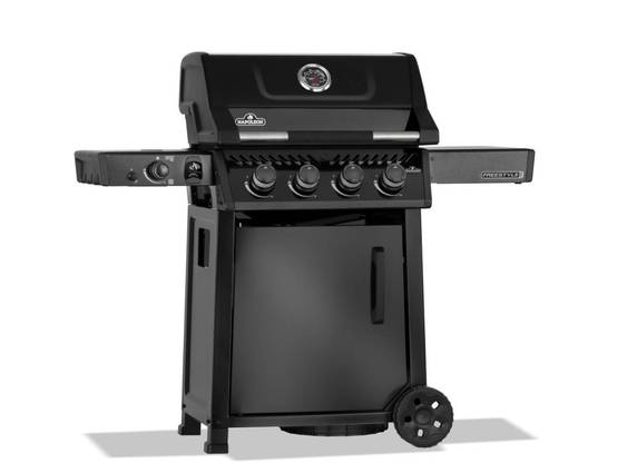 Napoleon - Barbecue gaz Freestyle 425 noir PRO 4 brûleurs + 1 sizzle zone + Plateau charbon - Napoléon - Image 3