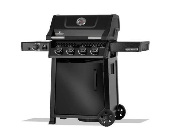 Napoleon - Barbecue gaz Freestyle 425 noir PRO 4 brûleurs + 1 sizzle zone + Plateau charbon - Napoléon - Image 4