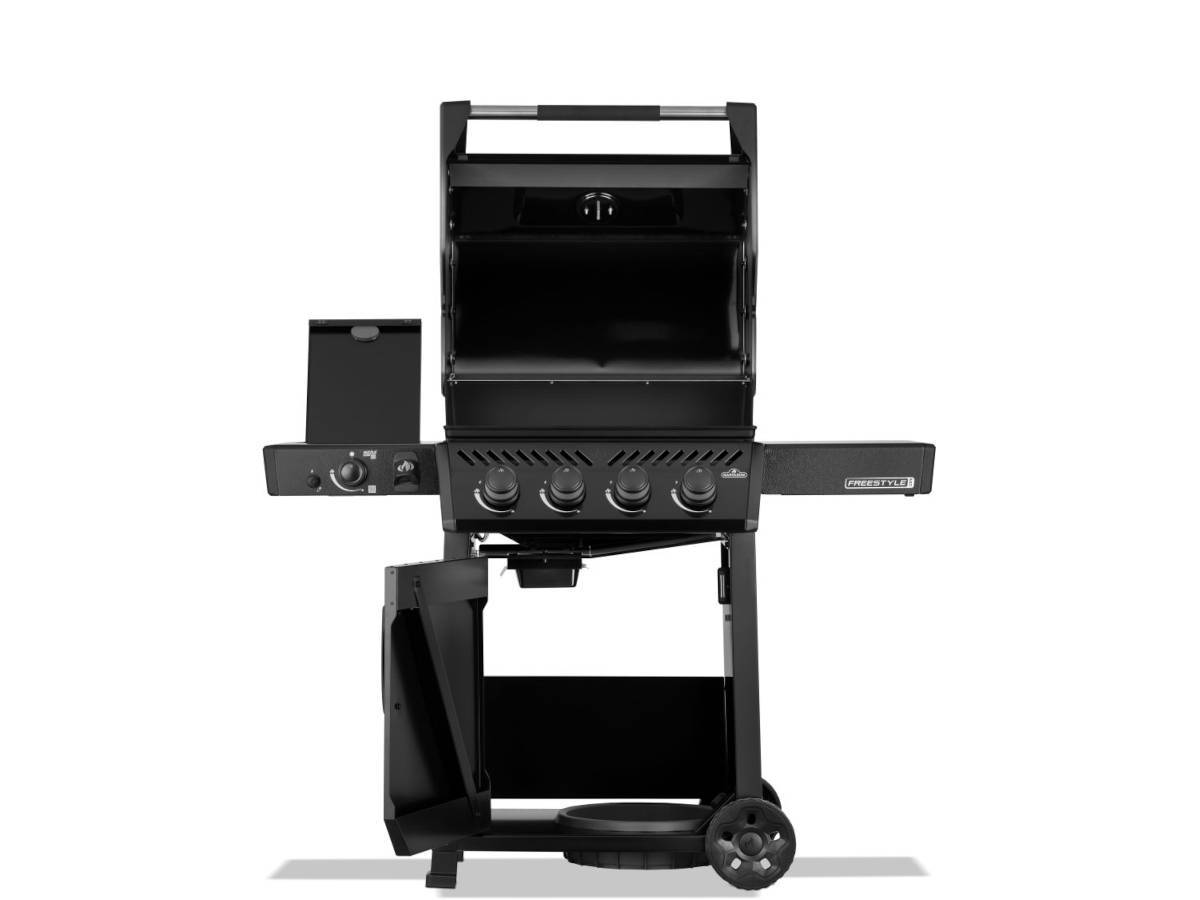 Napoleon - Barbecue gaz Freestyle 425 noir PRO 4 brûleurs + 1 sizzle zone + Plateau charbon - Napoléon - Image 10