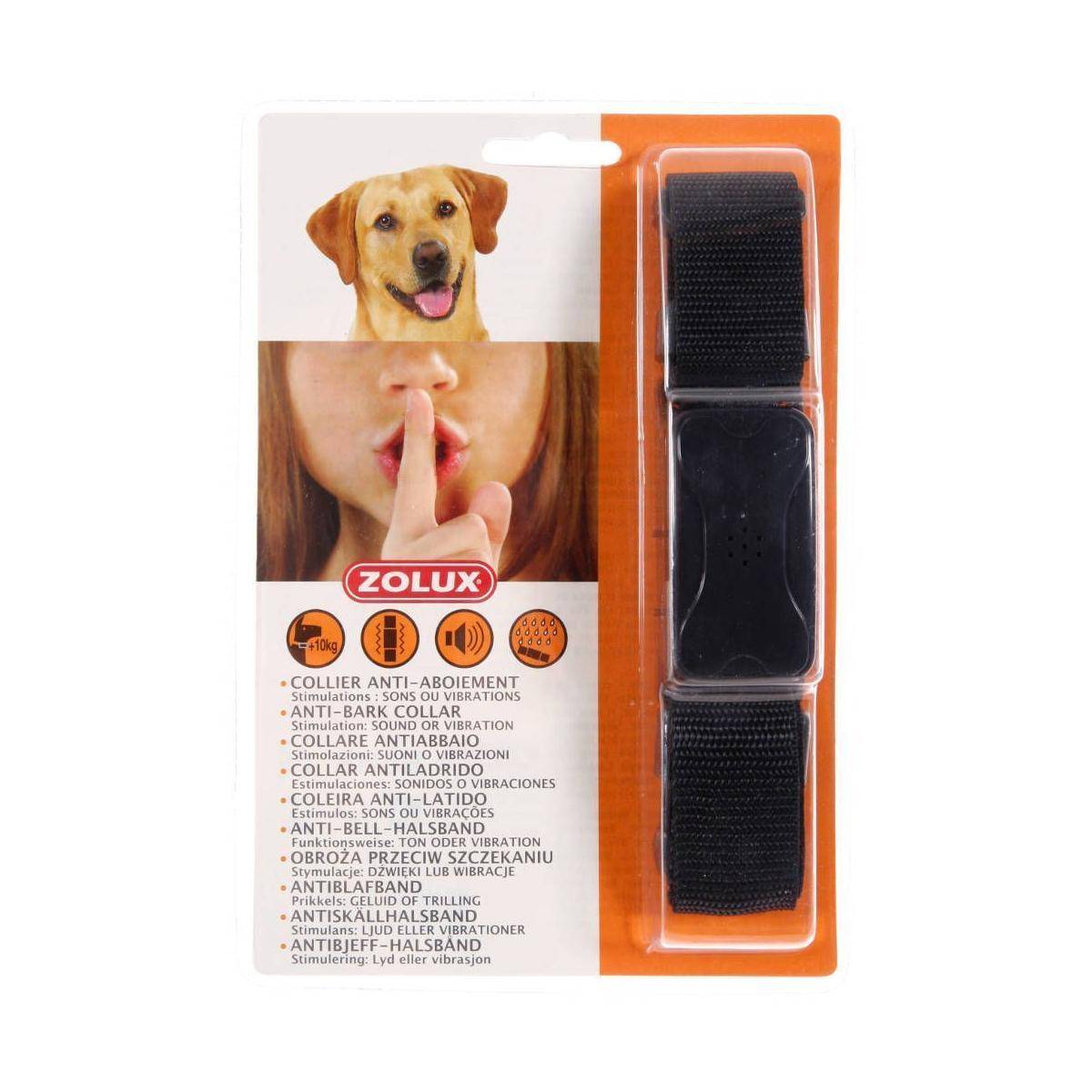 Zolux - Collier anti-aboiement sons et vibrations grands chiens - Image 1