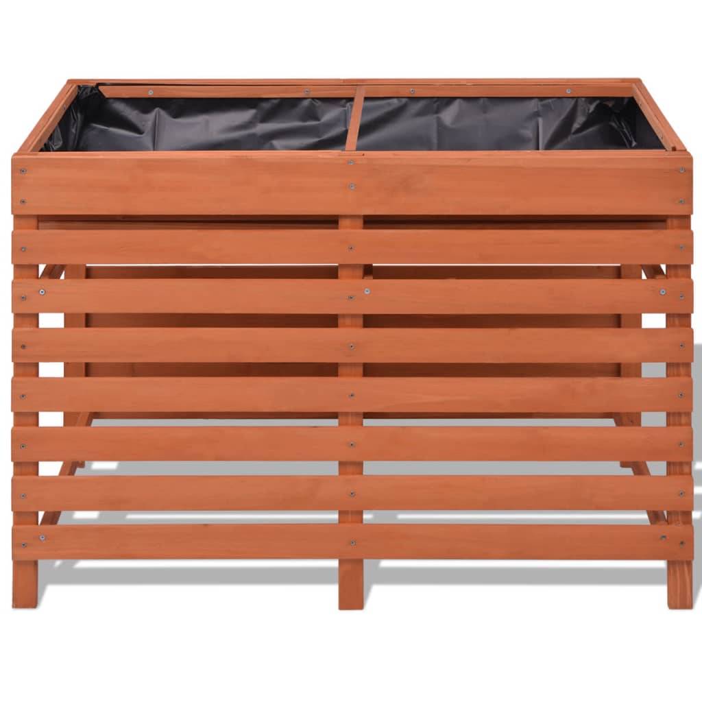 ComfortXL - Jardinière surélevée en bois 100cm avec étagère pour potager balcon terrasse – ComfortXL Outdoor Living - Image 3