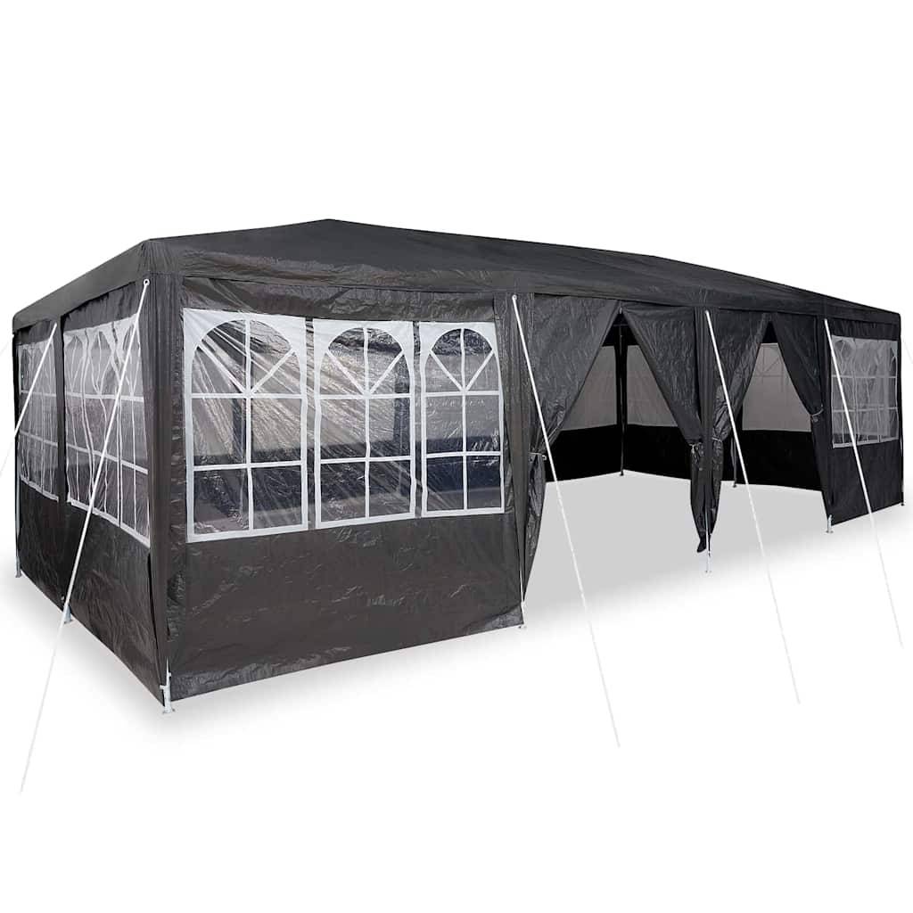Vidaxl - Tente de fête Anthracite 800 x 400 x 266 cm Polyéthylène vidaXL 42003443 - Image 4